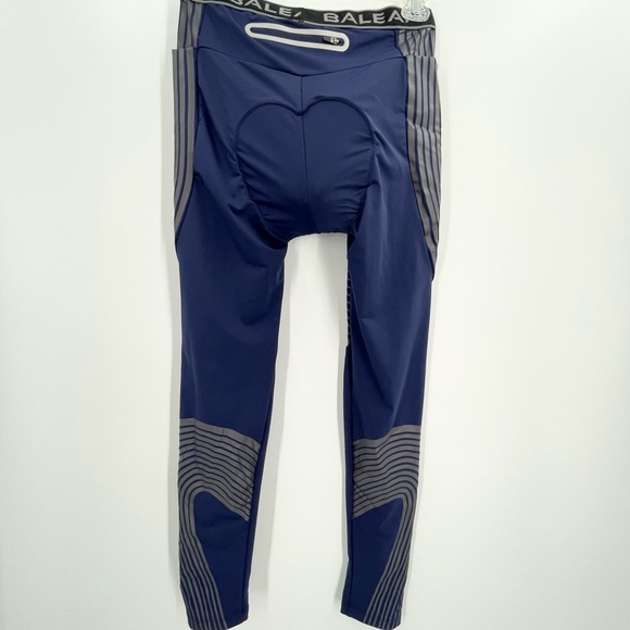 BALEAF Men's Cycling Padded Pants Tights Blue Size Large NWT E3 - Picture 2 of 7